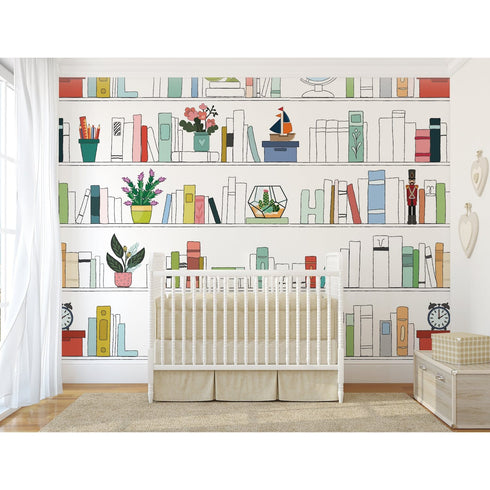 Library Themed Wallpaper